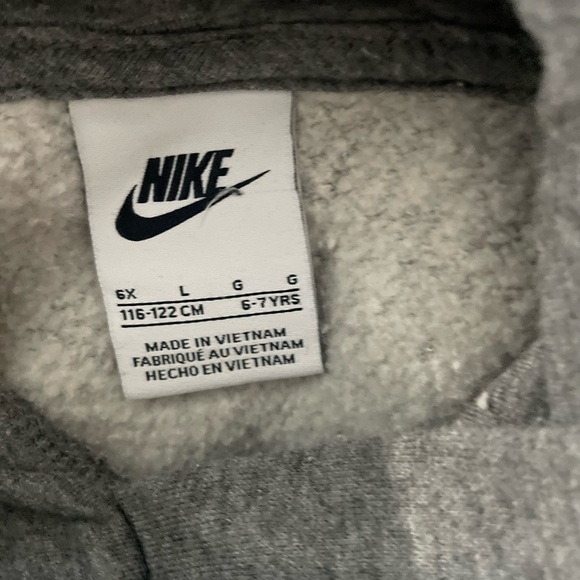 Nike Heather Gray Hoodie - Picture 3 of 3